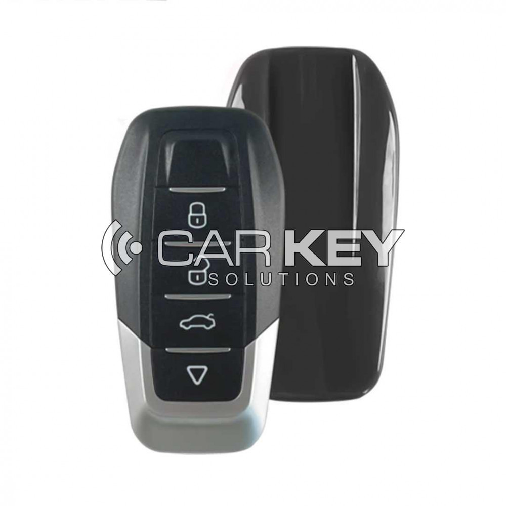 Xhorse Universal-Fernbedienungsschlüssel mit 4 Tasten für VVDI-Schlüsselwerkzeug, schwarze Rückseitenabdeckung XKFEF6EN