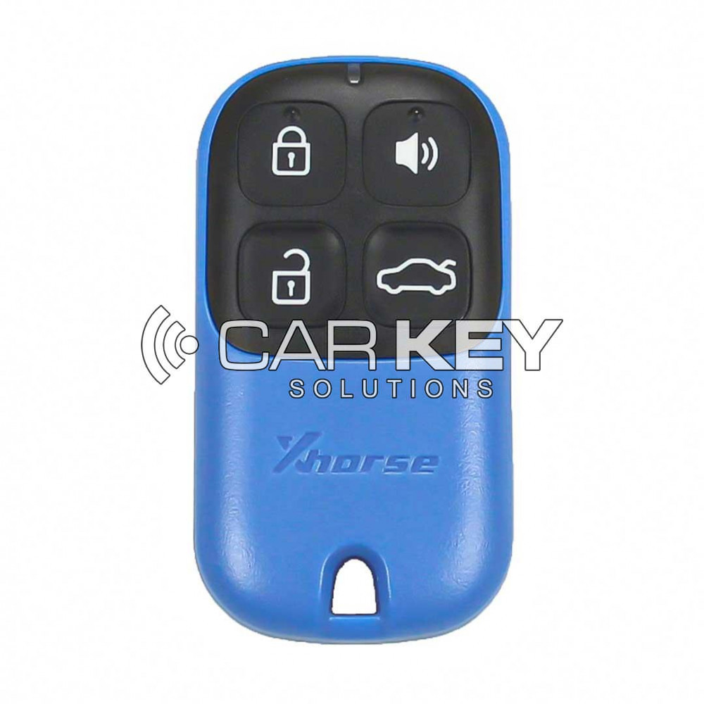 Xhorse VVDI Key Tool VVDI2 Draht Garagen-Fernschlüssel 4 Tasten XKXH01EN