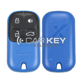 Xhorse VVDI Key Tool VVDI2 Draht Garagen-Fernschlüssel 4 Tasten XKXH01EN