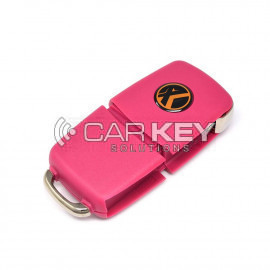 Xhorse VVDI Key Tool VVDI2 Wire Flip Remote Key 3 Tasten Pink XKB502EN