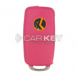 Xhorse VVDI Key Tool VVDI2 Wire Flip Remote Key 3 Tasten Pink XKB502EN