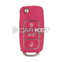 Xhorse VVDI Key Tool VVDI2 Wire Flip Remote Key 3 Tasten Pink XKB502EN