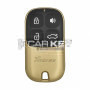 Xhorse VVDI Key Tool VVDI2 Wire Garage Remote Key 4 Tasten Golden Type XKXH02EN