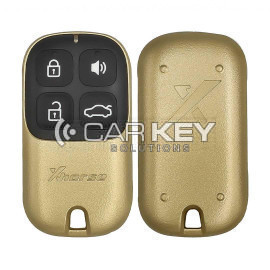 Xhorse VVDI Key Tool VVDI2 Wire Garage Remote Key 4 Tasten Golden Type XKXH02EN