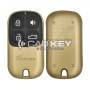 Xhorse VVDI Key Tool VVDI2 Wire Garage Remote Key 4 Tasten Golden Type XKXH02EN
