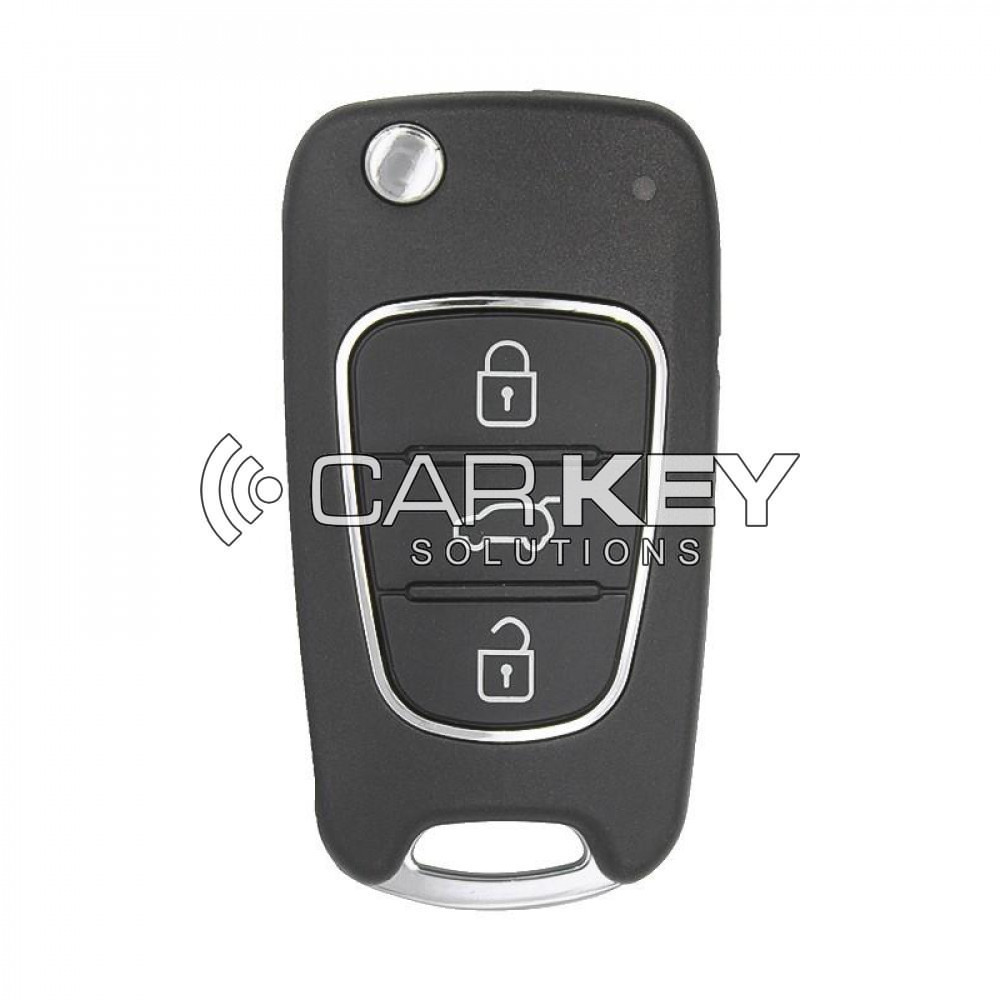 Xhorse VVDI Schlüssel VVDI2 Werkzeug Drahtlose Flip Remote Key 3 Tasten KIA Hyundai Messer Stil XNHY02EN