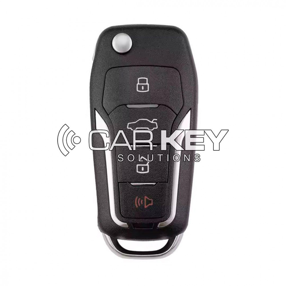 Xhorse VVDI Schlüssel Werkzeug VVDI2 Draht Flip Remote Key 3 + 1 Taste Ford Typ XKFO21EN