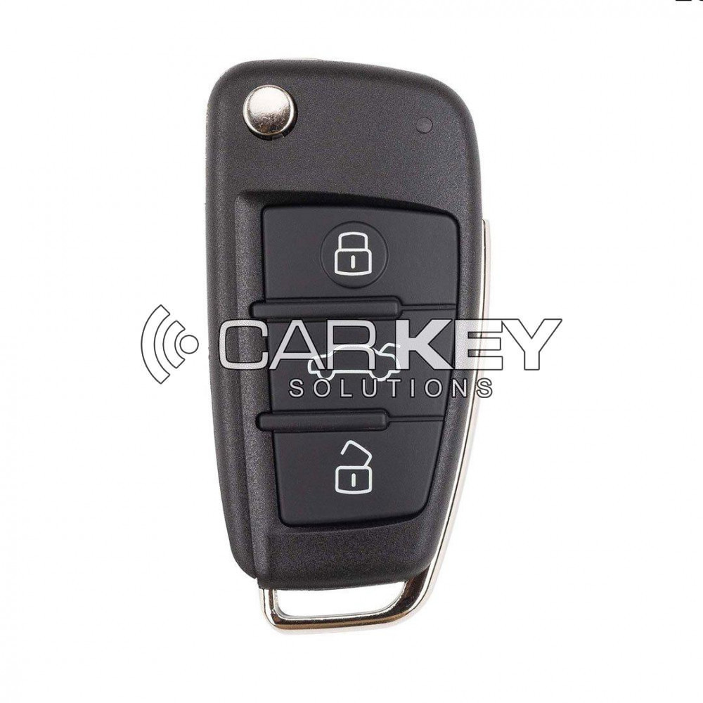 Xhorse VVDI Schlüssel Werkzeug VVDI2 Draht Flip Remote Key 3 Taste Audi Typ XKA620EN