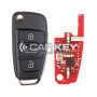 Xhorse VVDI Schlüssel Werkzeug VVDI2 Draht Flip Remote Key 3 Taste Audi Typ XKA620EN