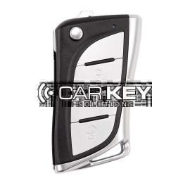 Xhorse VVDI Schlüssel Werkzeug VVDI2 Draht Flip Remote Key 3 Taste Lexus Typ XKLEX5EN