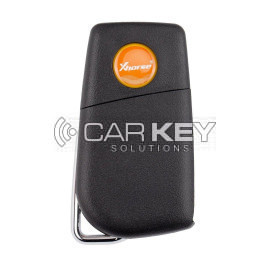 Xhorse VVDI Schlüssel Werkzeug VVDI2 Draht Flip Remote Key 3 Taste Toyota Typ XKTO20EN