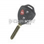 Xhorse VVDI Schlüssel Werkzeug VVDI2 Draht Remote Key 2 + 1 Taste Toyota Stil XKTO04EN
