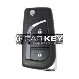 Xhorse VVDI Schlüssel Werkzeug VVDI2 Drahtlose Flip Remote Key 3 Taste Toyota Stil XNTO00EN