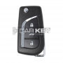 Xhorse VVDI Schlüssel Werkzeug VVDI2 Drahtlose Flip Remote Key 3 Taste Toyota Stil XNTO00EN