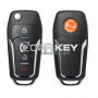 Xhorse VVDI Schlüssel Werkzeug VVDI2 Flip Remote Key 3 + 1 Tasten Ford Stil XEFO01EN