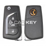 XHORSE VVDI Schlüssel Werkzeug VVDI2 Universal Kabel Remote Key 3 Tasten Toyota Stil XKTO00EN