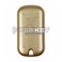Xhorse VVDI Schlüsselwerkzeug Draht Garagen-Fernschlüssel 4 Tasten Goldene Farbe Typ XKXH05EN