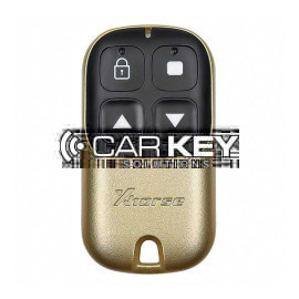 Xhorse VVDI Schlüsselwerkzeug Draht Garagen-Fernschlüssel 4 Tasten Goldene Farbe Typ XKXH05EN