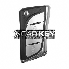 Xhorse VVDI Schlüsselwerkzeug VVDI2 Flip-Fernbedienungsschlüssel 3 Tasten Toyota/Lexus Typ Eingebauter Superchip XELEX0EN