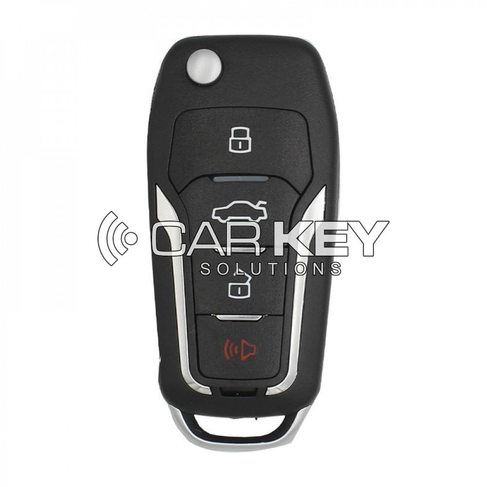 Xhorse VVDI Schlüsselwerkzeug VVDI2 Funk-Flip-Fernbedienungsschlüssel 3+1 Knopf Ford Typ XNFO01EN