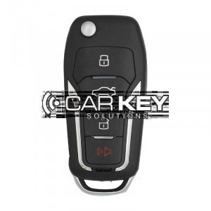 Xhorse VVDI Schlüsselwerkzeug VVDI2 Funk-Flip-Fernbedienungsschlüssel 3+1 Knopf Ford Typ XNFO01EN