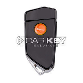 Xhorse VVDI Schlüsselwerkzeug VVDI2 Kabel Flip Remote Key Alle Schwarz 3 Tasten VW Typ XKGA83EN