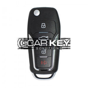 Xhorse VVDI Schlüsselwerkzeug VVDI2 Kabel Klappfernschlüssel 4 Tasten Ford Style XKFO01EN