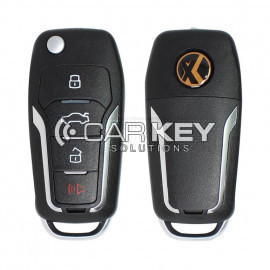 Xhorse VVDI Schlüsselwerkzeug VVDI2 Kabel Klappfernschlüssel 4 Tasten Ford Style XKFO01EN