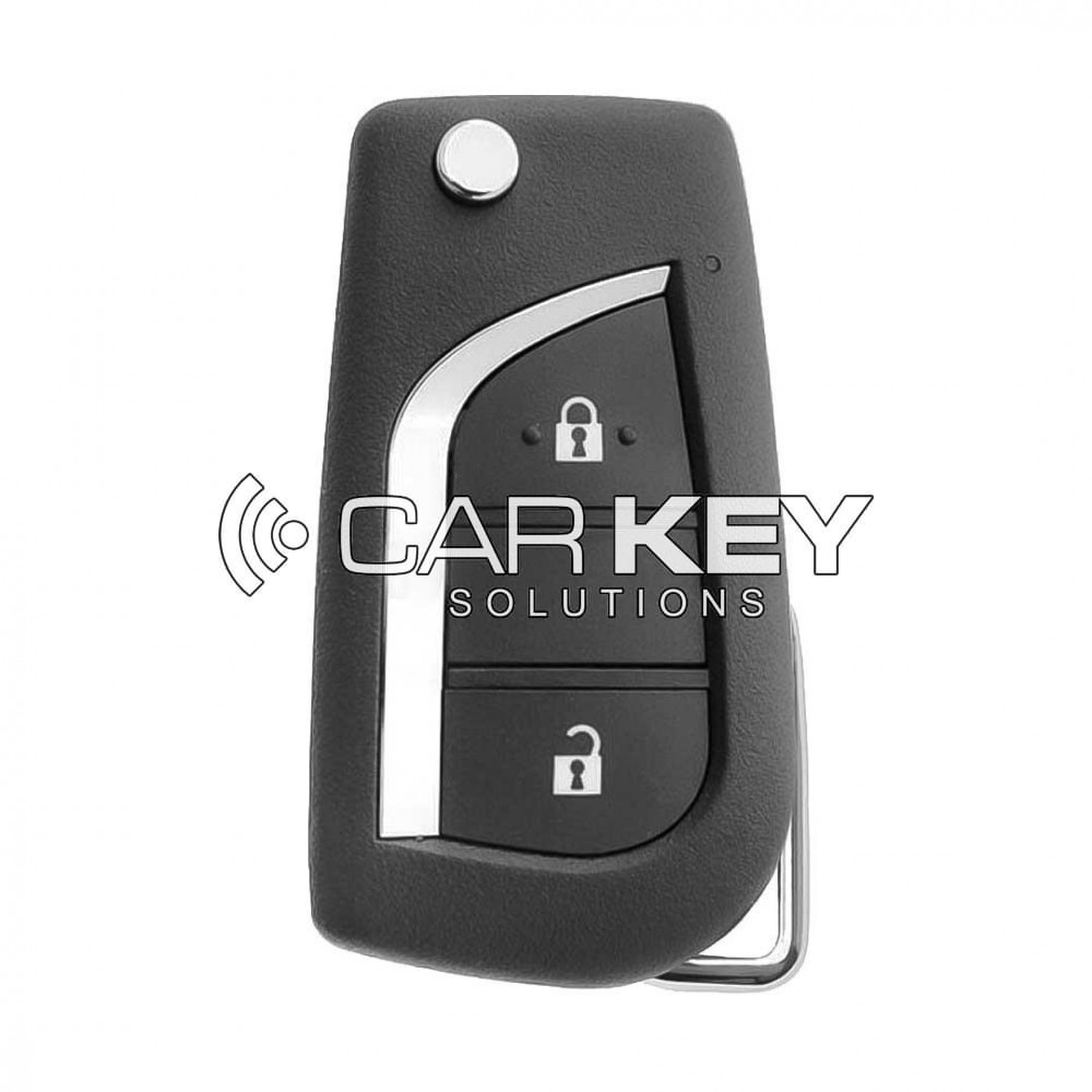 Xhorse VVDI Schlüsselwerkzeug VVDI2 Kabelfernschlüssel 2 Tasten Toyota Style XKTO01EN