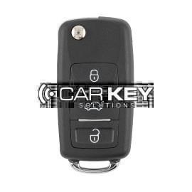 Xhorse VVDI Schlüsselwerkzeug VVDI2 Klappfernschlüssel 3 Tasten VW Typ Eingebauter XT27B Super Chip XEB510EN