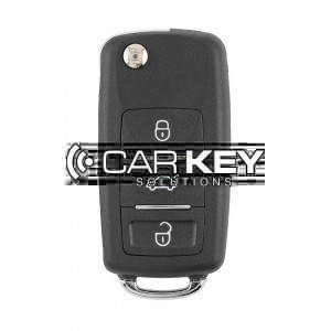 Xhorse VVDI Schlüsselwerkzeug VVDI2 Klappfernschlüssel 3 Tasten VW Typ Eingebauter XT27B Super Chip XEB510EN