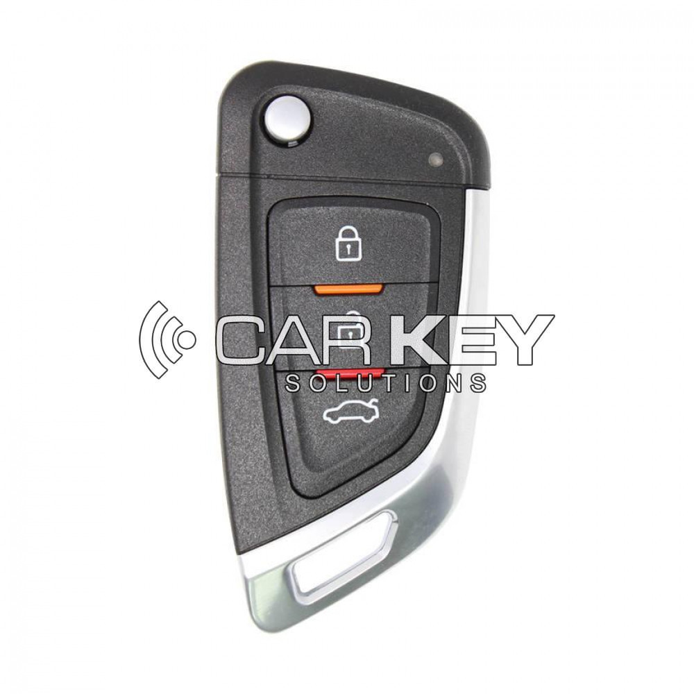 Xhorse VVDI Schlüsselwerkzeug, Kabel, Klappschlüssel, 3 Tasten, neuer BMW-Stil, XKKF02EN