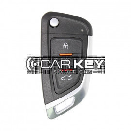 Xhorse VVDI Schlüsselwerkzeug, Kabel, Klappschlüssel, 3 Tasten, neuer BMW-Stil, XKKF02EN