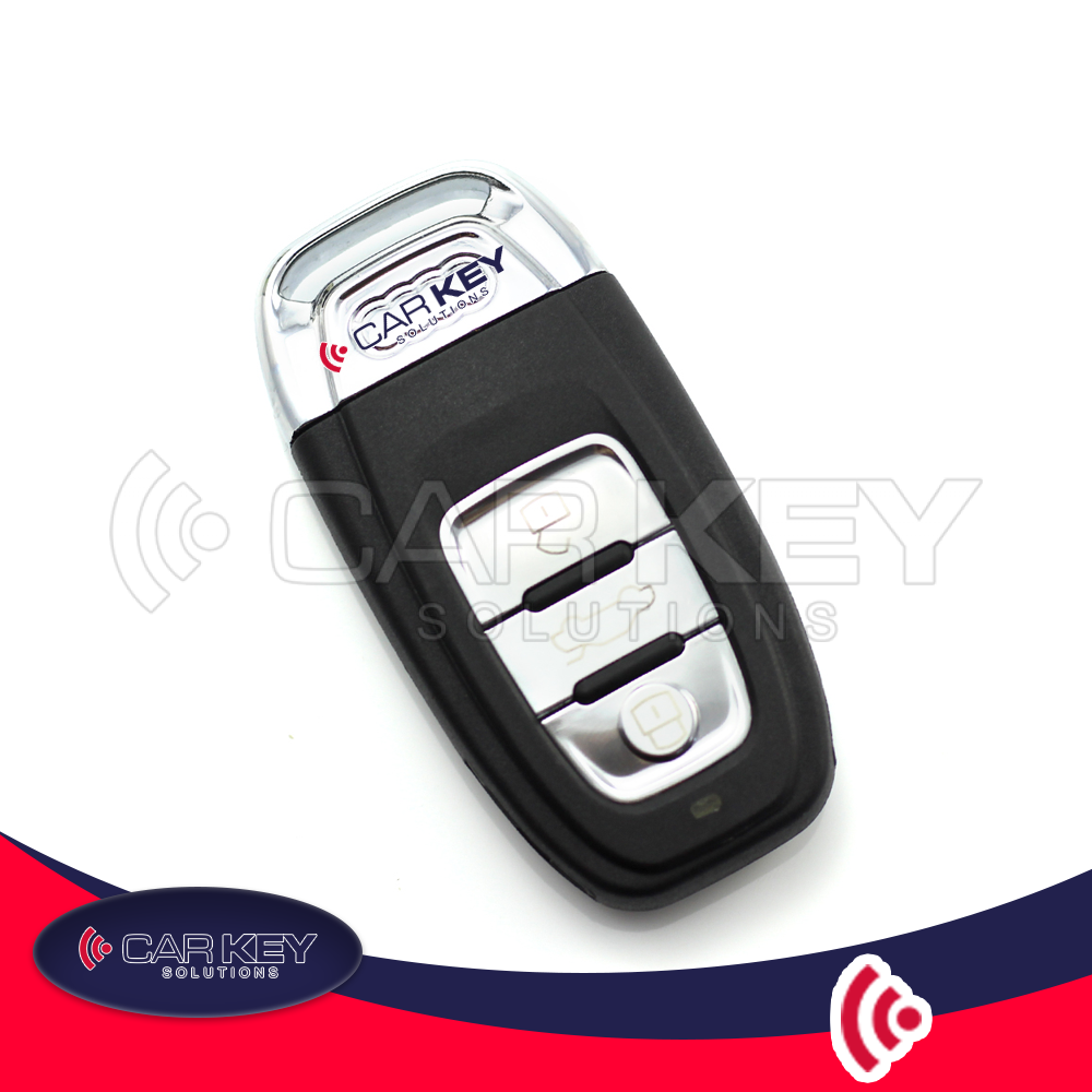 Audi – Smartkey Schlüsselgehäuse mit 3 Tasten – Autoschlüssel Wien – CAR KEY