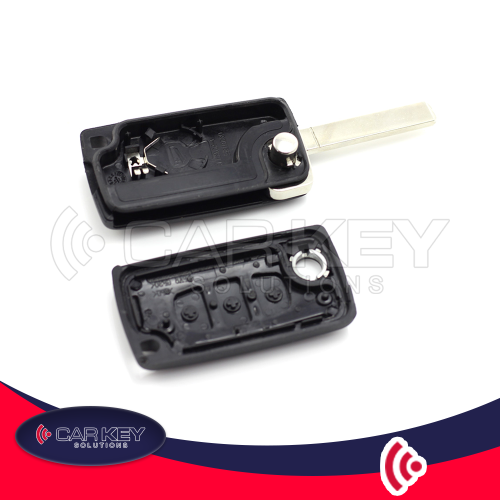 Citroen / Peugeot – Klappschlüssel mit 3 Tasten – CK007001