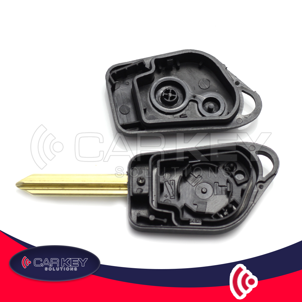 Citroen / Peugeot – Schlüsselgehäuse mit 1 Tasten – CK007009