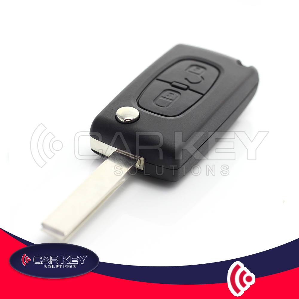 Citroen / Peugeot – Klappschlüssel mit 2 Tasten – CK007011