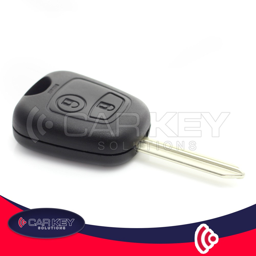 Citroen / Peugeot – Schlüsselgehäuse mit 2 Tasten – CK007012