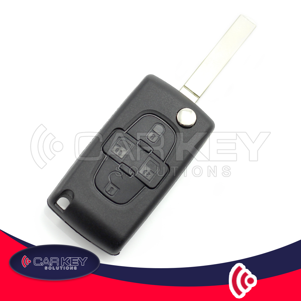 Citroen / Peugeot – Klappschlüssel mit 4 Tasten – CK007017
