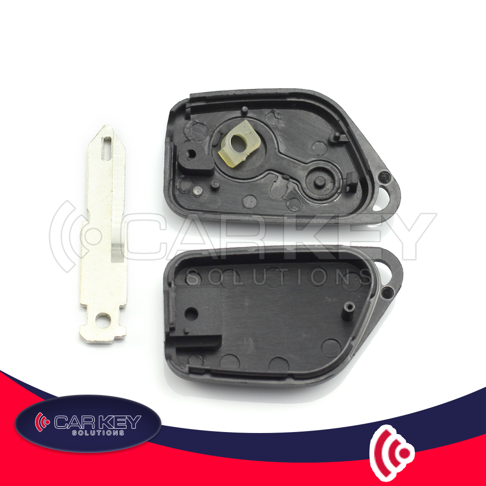 Citroen / Peugeot – Schlüsselgehäuse mit 2 Tasten – CK007021