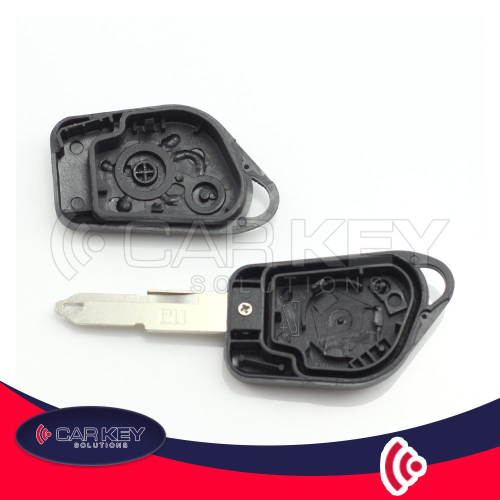 Citroen / Peugeot – Schlüsselgehäuse mit 2 Tasten – CK007022