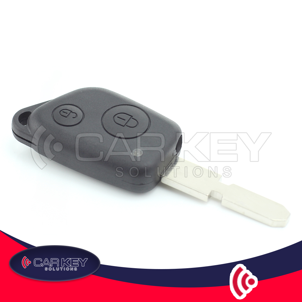 Citroen / Peugeot – Schlüsselgehäuse mit 2 Tasten – CK007023