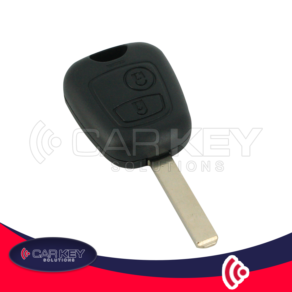 Citroen / Peugeot – Schlüsselgehäuse mit 2 Tasten – CK007027